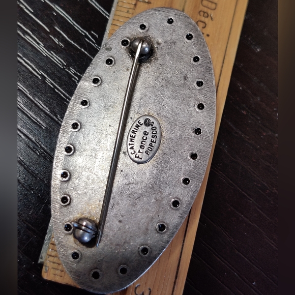 Vintage Art Nouveau Style pin by Catherine Popesco France - Picture 6 of 13